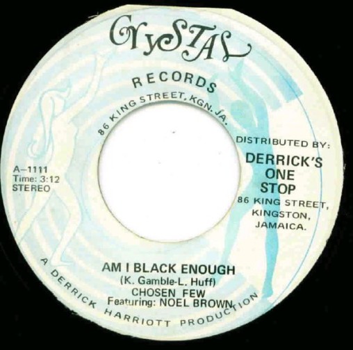 Derrick Harriott Black Enough